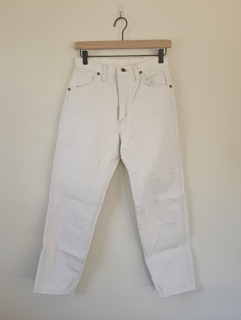 Wrangler White Slim Fit Jeans
